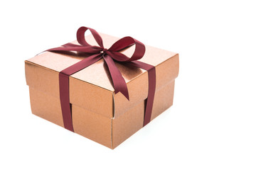 Gold gift box