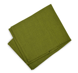 Green napkin