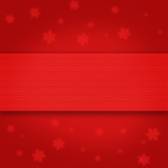 Red blurry greeting card illustration