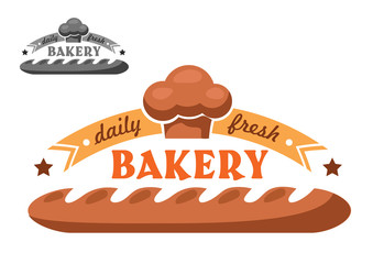Bakery shop emblem or logo