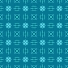 Snowflake seamless pattern. Design template