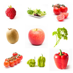 composition fruits et légumes