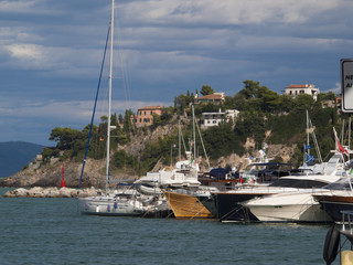 Fototapeta na wymiar Porto Santo Stefano,Grosseto,Toscana,il porto