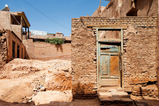 The ancient city of Kashgar, China is a home to Uyghur  Tribe