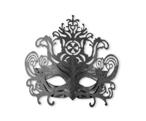 filigree Venetian carnival mask isolated
