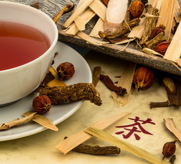 Tee für traditionelle chinesische Medizin