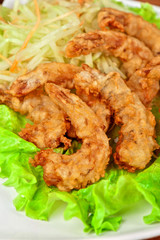 Fried shrimps