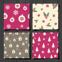 Vintage Christmas Patterns Collection