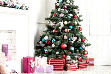 Christmas living room