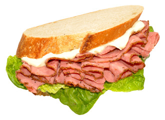 Pastrami Meat Sandwich