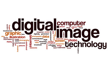 Digital image word cloud