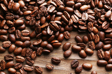 Coffee beans, close-up
