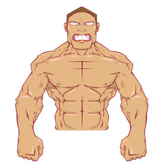 Fototapeta premium Bodybuilder