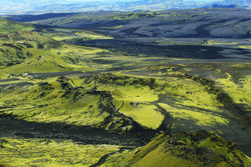 Volcanic landscape in Lakagigar