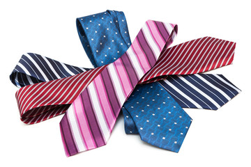 necktie a bunch