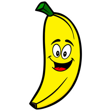 Banana Cartoon Mascot