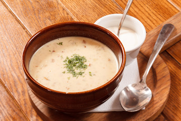 Mushroom cream soup
