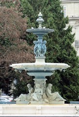 Fototapeta na wymiar Fontaine à Genève