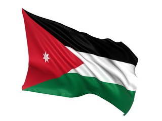 Jordan flag - Jordanian flag