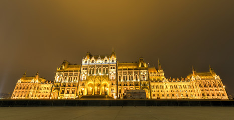 Fototapeta na wymiar Parliament Building - Budapest, Hungary