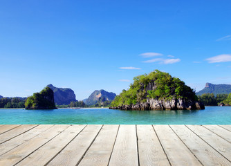 beach and tropical sea