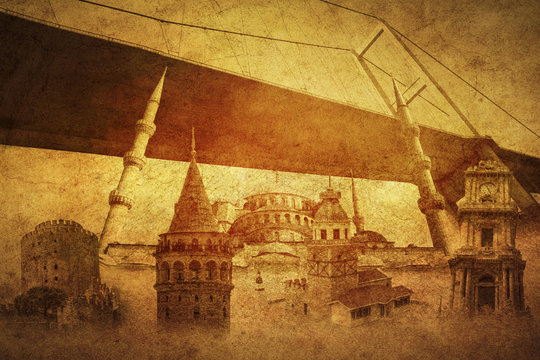 Archaic Istanbul Background