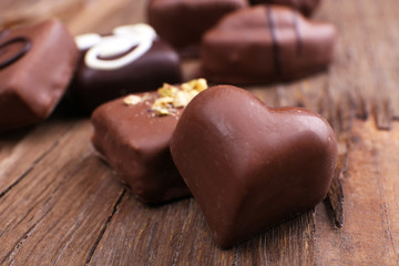 Various of sweet candy