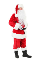 Santa Claus isolated on white background