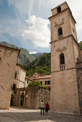 The old town of Kotor, Montenegro