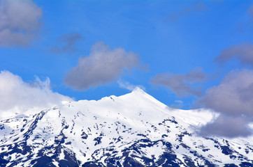 Fototapeta na wymiar Tongariro National Park - Mount Ruapehu