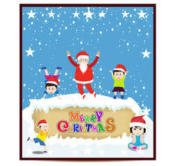 Merry Christmas Greeting Card