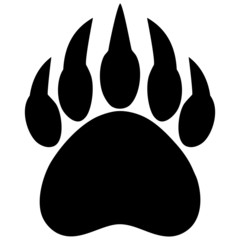 Bear Claw Print © Larry Rains