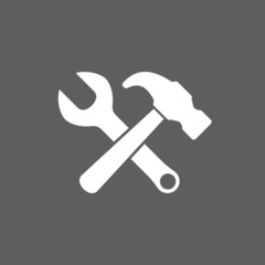 hammer wrench icon