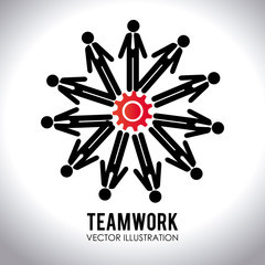 Teamwork design,vector illustration.