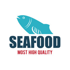 Seafood design, vector illustration.
