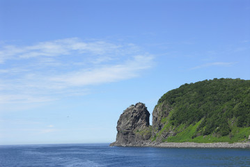 Fototapeta na wymiar 夏のプユニ岬