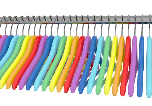color  hangers