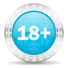 adults icon, christmas button