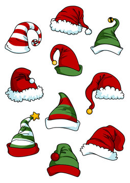 Christmas Hat Cartoon Images – Browse 283,407 Stock Photos, Vectors, and  Video | Adobe Stock