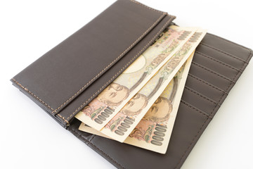 お財布に入れた紙幣