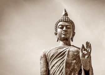 standing buddha - obrazy, fototapety, plakaty