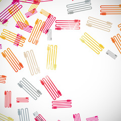 abstract background: usb