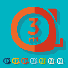 Flat design: cartridges meters