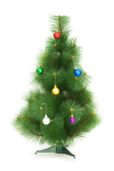 Christmas decoration isolated on the white