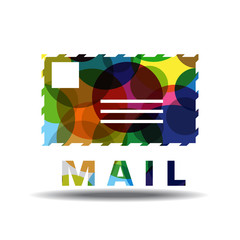 Mail Sign Colorful Vector Icon Design