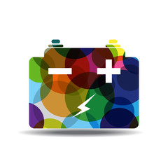 Battery Colorful Vector Icon Design