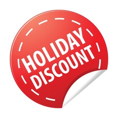 Holiday sale sign