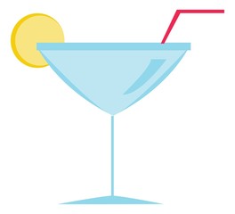 Martini glass icon vector illustration