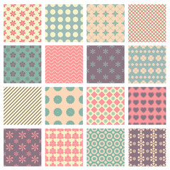 vector seamless patterns