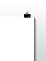 Obraz premium Paper and paper clip